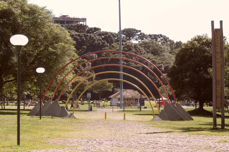 Portal de entrada do Parque Bacacheri, Bairro Alto, Curitiba